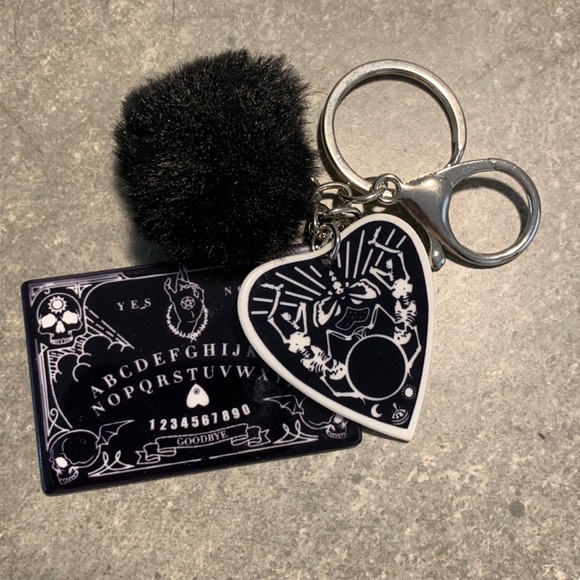 Accessories - Ouija board keychain purse charm